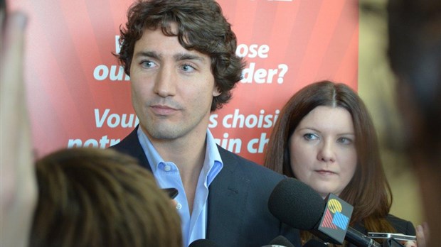Justin Trudeau reçoit l’appui des libéraux de la région