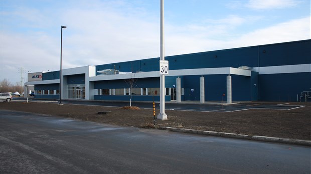 Le bâtiment de la nouvelle usine d’Alstom Énergie & Transport est complété