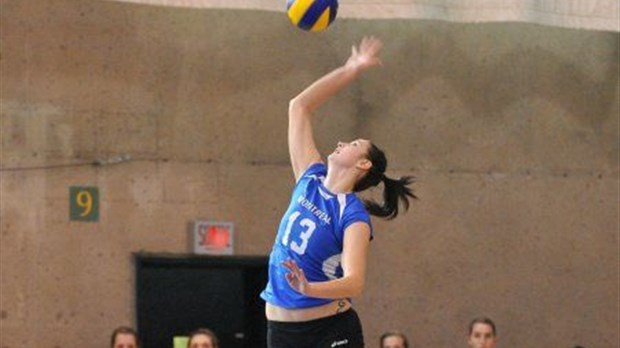 Marie-Sophie Nadeau est retenue sur l'équipe canadienne de volleyball