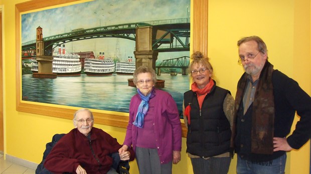 Bateaux blancs et pont Turcotte : une œuvre marquante