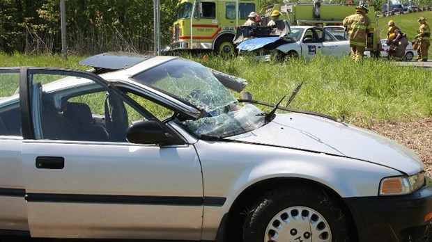 Un conducteur dans un état critique