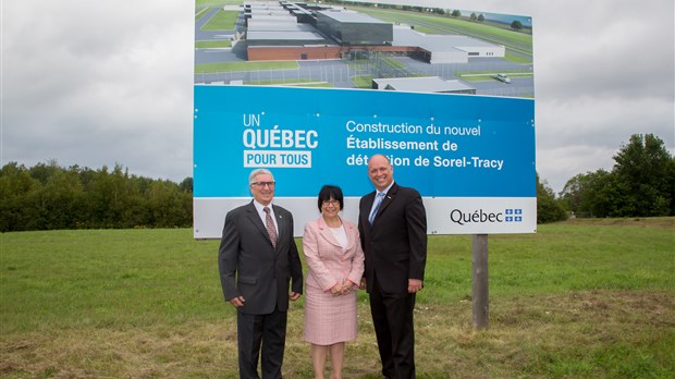 Prison de Sorel-Tracy : début des travaux cet automne