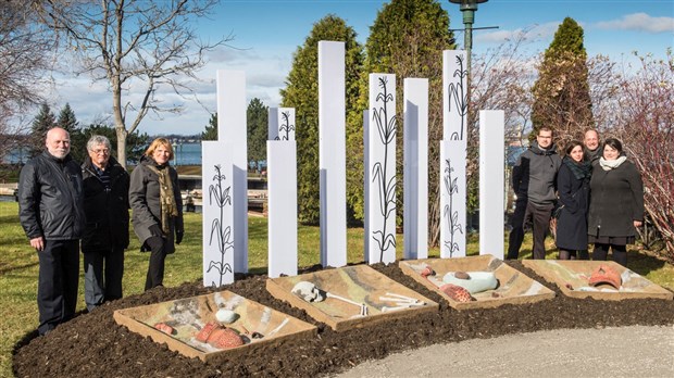 Une nouvelle sculpture extérieure pour la Corporation soreloise du patrimoine régionale