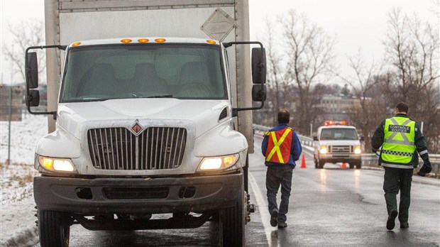 41 000 camions surchargés épinglés en six ans