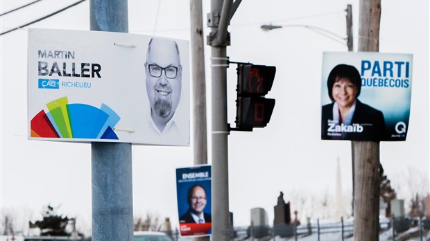Les six candidats réunis pour un débat