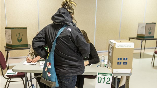 Vote par anticipation dans Richelieu : taux de participation de 9,47% au jour 1