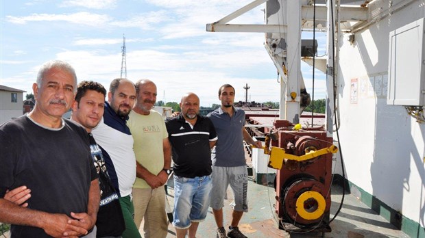 Les marins turcs pris à Sorel-Tracy rentrent au bercail