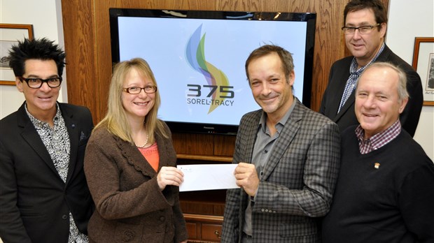 Un don de 20 000 $ au Comité du 375e de Sorel-Tracy