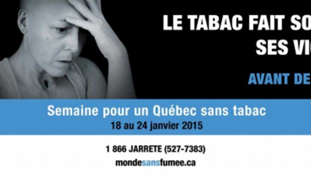 Deux Québécois sur trois souffrent à cause du tabagisme    