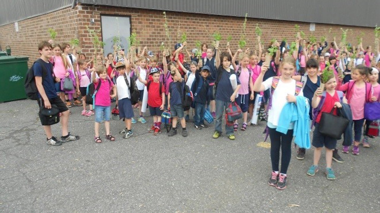 L'école SainteVictoire a remporté 200 plants d'arbre lors d'un