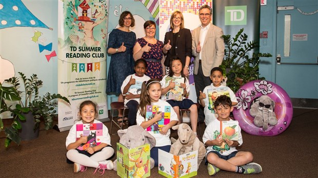 Le club de lecture d'été TD est lancé dans les bibliothèques de la Montérégie