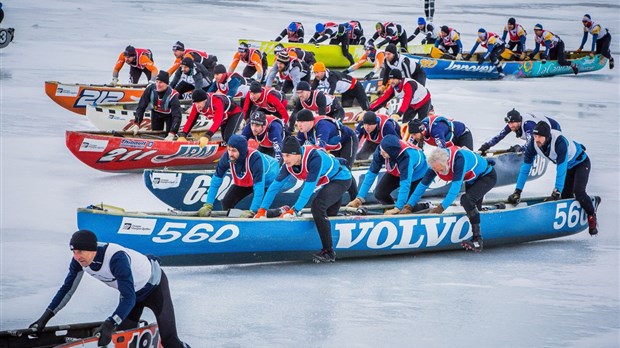 Une équipe soreloise pour la 3e édition de la course de canot à glace Sorel-Tracy