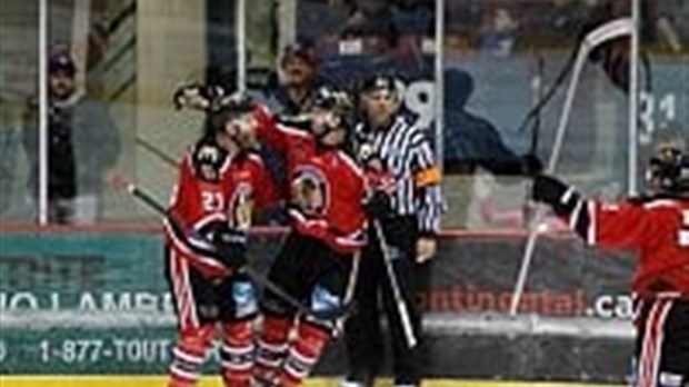 Les Éperviers remportent le second match