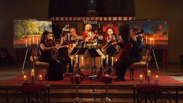 Un été avec Vivaldi et les plus belles musique de films sous les chandelles !