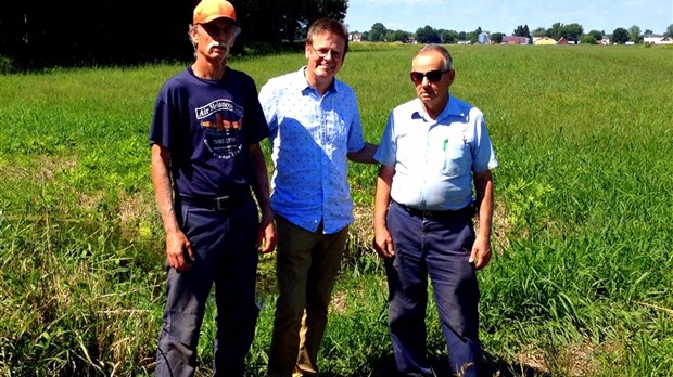 Un dédommagement pour les agriculteurs de la Baie de Lavallière