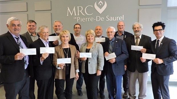 Les premières sommes disponibles en provenance du parc éolien reviendront aux municipalités de la MRC de Pierre-De Saurel