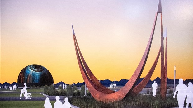 Infinité, une sculpture monumentale sur le quai Catherine-Legardeur dès l’été 2018