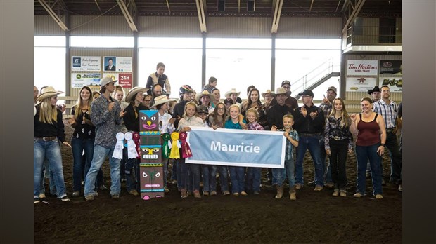 Une 4e position en  gymkhana au Championnat d’équitation western du Québec 