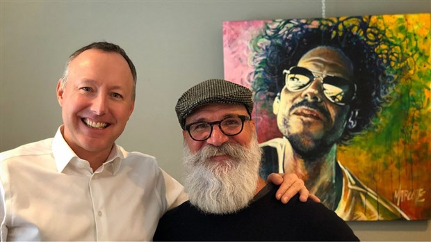 L’art s’invite au bureau du député Jean-Bernard Émond