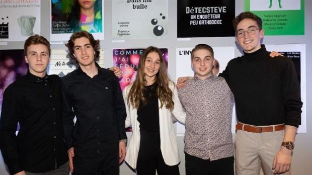 Des élèves de l'école secondaire Fernand-Lefebvre ont décroché la 2e place au Festifilm 2019
