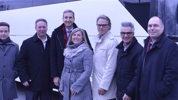Les bus Exo géolocalisables mis en place dans le secteur Sorel-Varennes