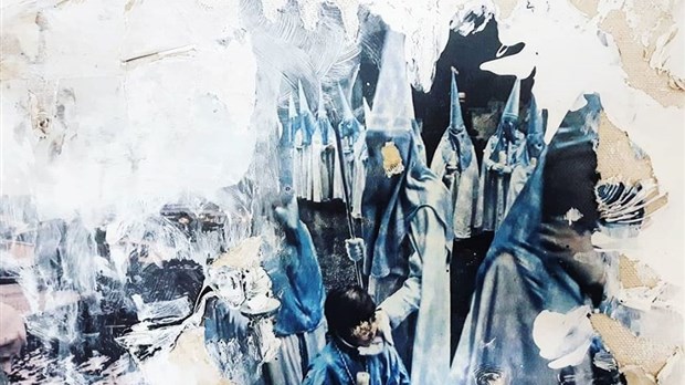 Entre mémoire humaine et matérielle, les peintures de Frédérique Pelletier interpellent 