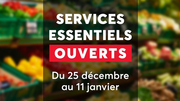 Rappel des commerces ouverts pendant la période des fêtes