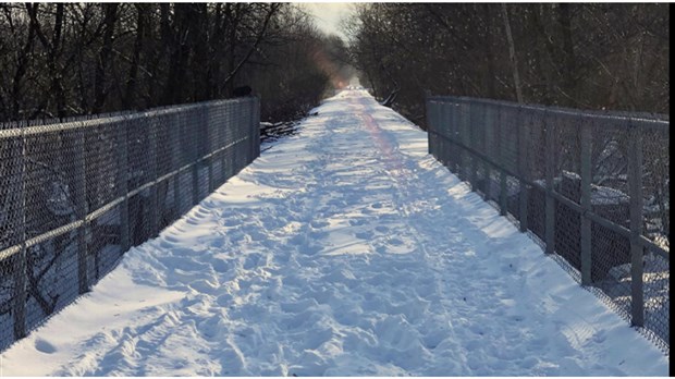 Ouverture exceptionnelle d'une section de la piste cyclable régionale La Sauvagine 