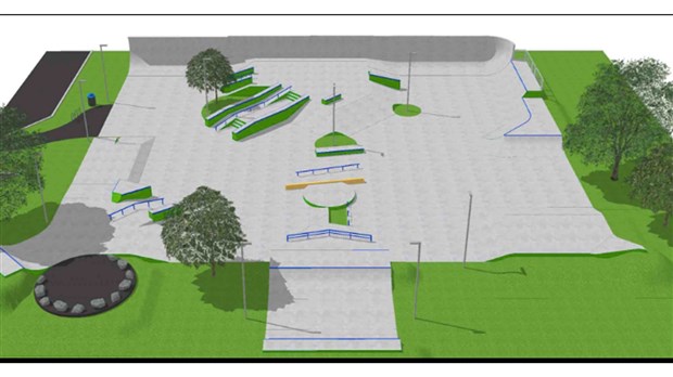 Un skatepark agrandi et remis à neuf bientôt aménagé à Sorel-Trac
