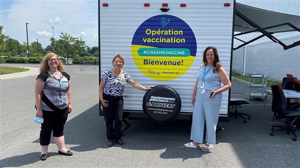 Une roulotte mobile de vaccination pour le CISSS de la Montérégie-Est