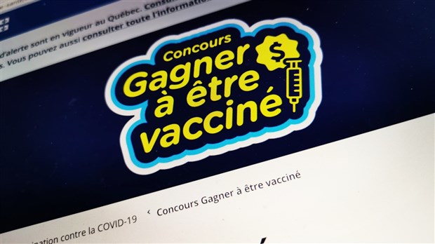 Ajout des nouveaux prix à la loterie vaccinale