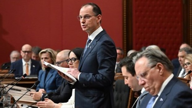 Le gouvernement du Québec présentera sa mise à jour économique le 25 novembre