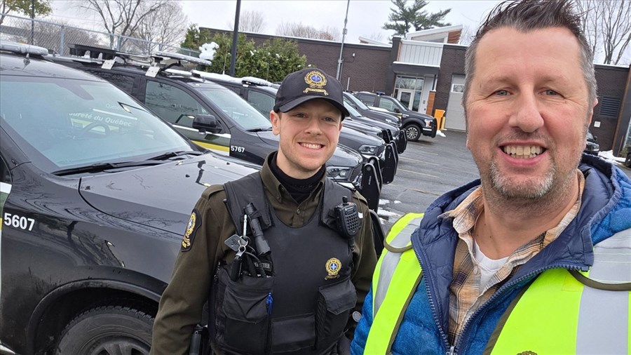 Une journée de patrouille avec la SQ pour l'élu Martin Lajeunesse 