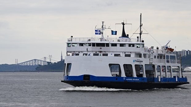 Une grève perturbe les activités de cinq traverses au Québec jusqu'à mardi soir