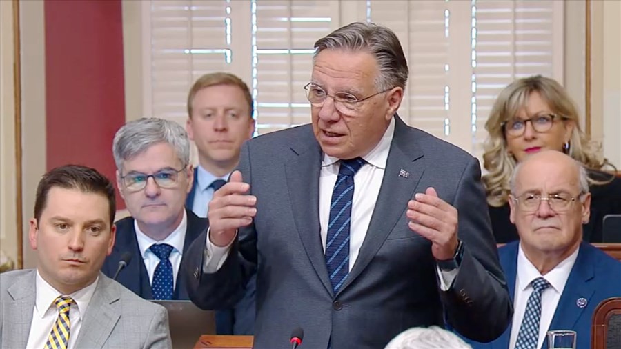 Le premier ministre du Québec, François Legault démissionne 