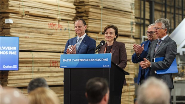 Christine Fréchette annonce une baisse d'impôt pour 75 000 PME